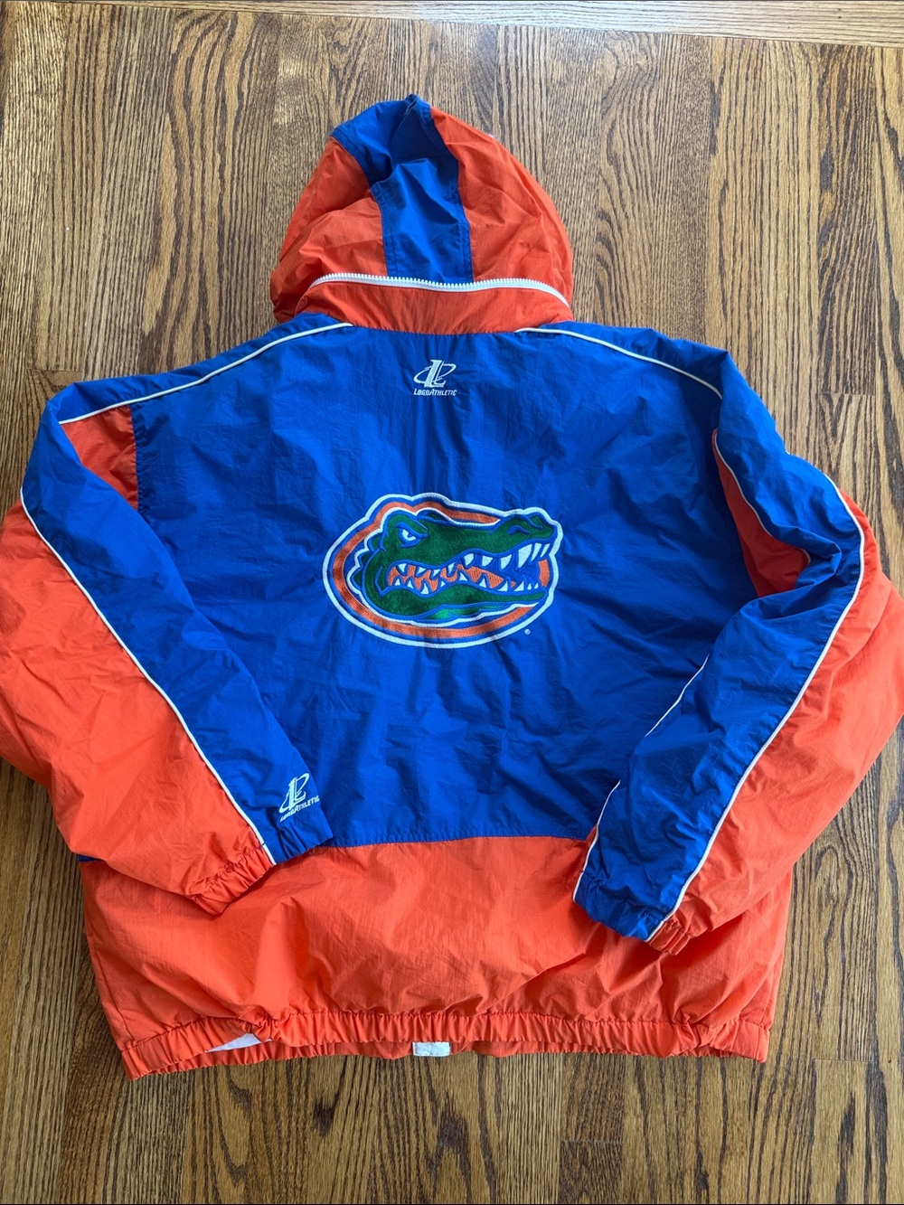 Florida Gators Men’s 90s Windbreaker Jacket with zippered hood
